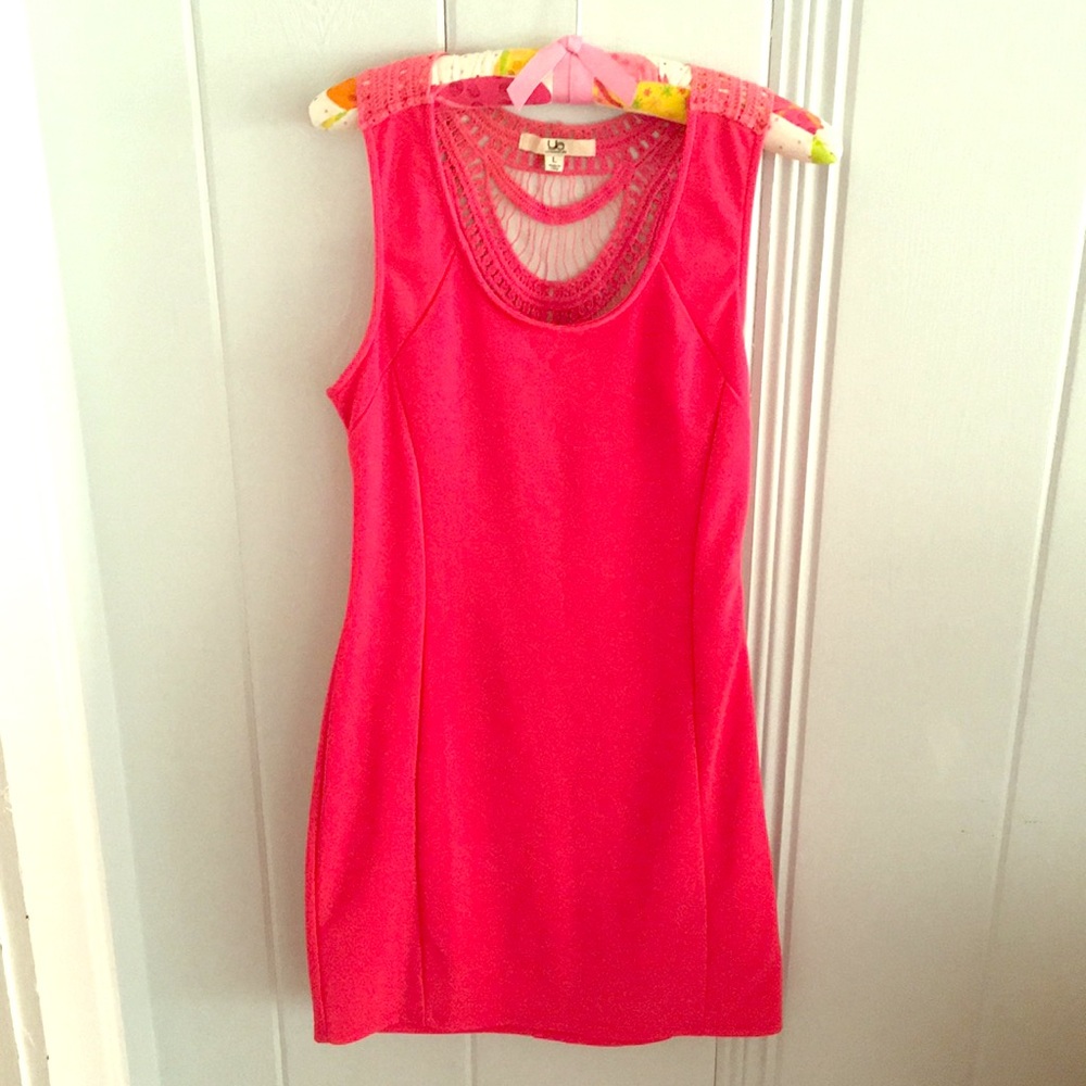 Ya Los Angeles Pink Mini Dress